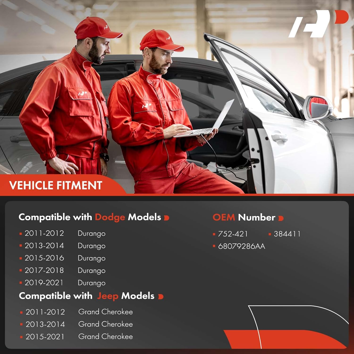 A-Premium Electric Power Window Regulator Without Motor Compatible with Dodge Durango 2011-2021 & Jeep WK2 Series Grand Cherokee 2011-2021, Front Right Passenger Side