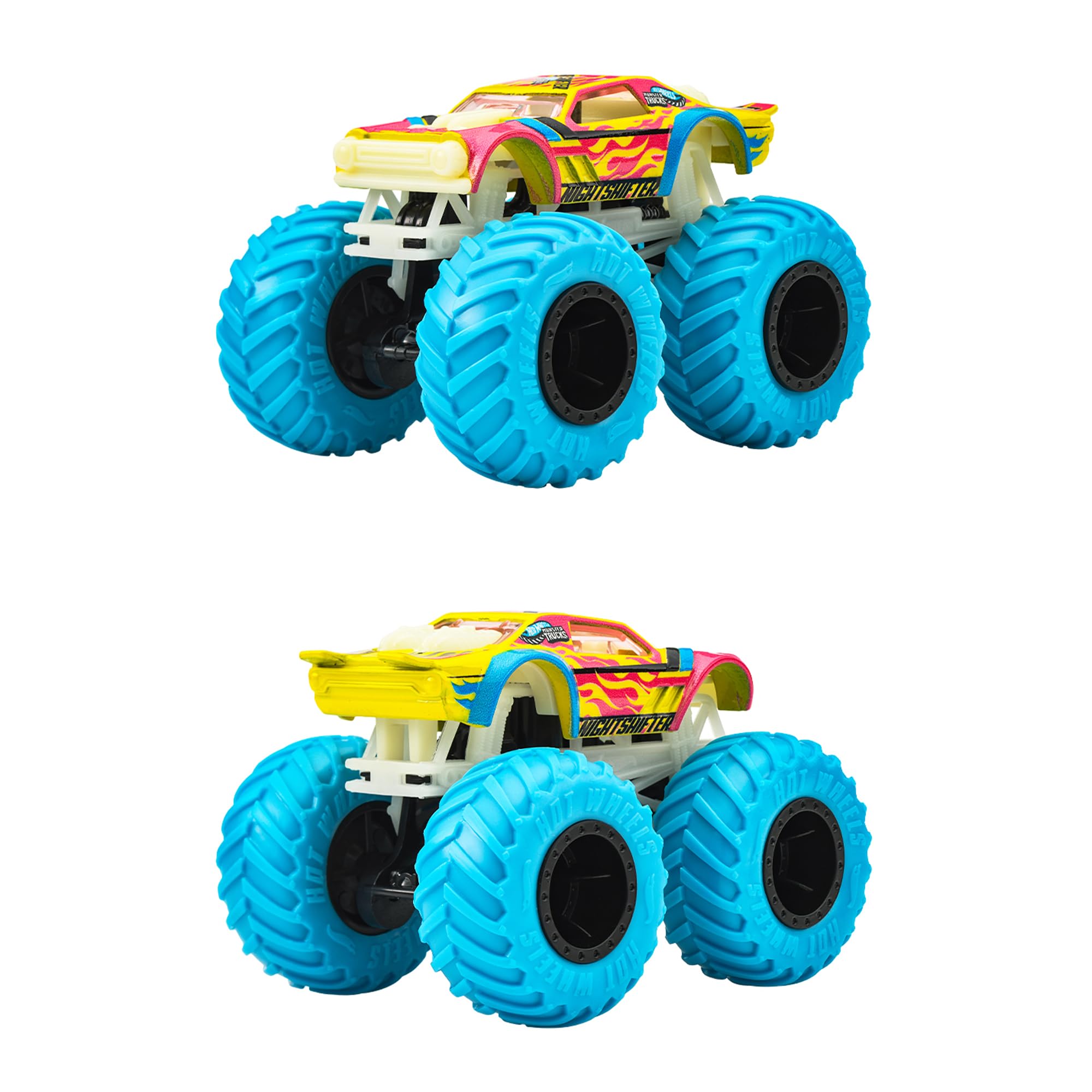 Amazon | ホットウィール(Hot Wheels) 光る！モンスタートラック