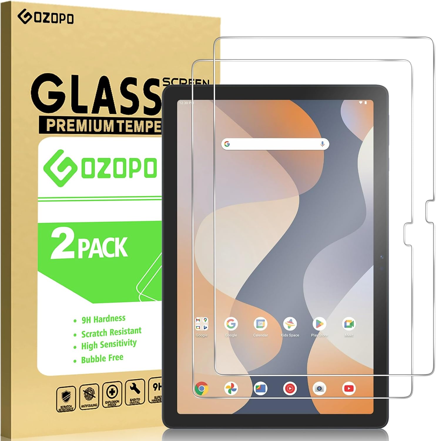 GOZOPO Screen Protector for Onn Tablet