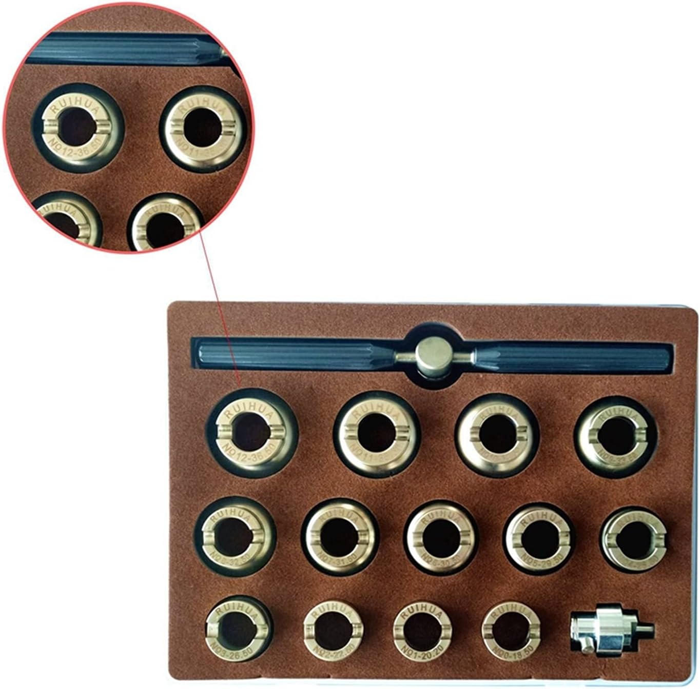 BFAFLGLYW(売店) 13ピースツールウォッチバックケースオープナー18.5mm-36.5mmサイズタイププロフェッショナルウ