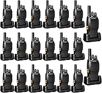 Retevis H-777 Long Range Walkie Talkies 20 Pack, Rechargeable 2-Way Radios with VOX, Emergency Alarm & Type-C Charging for Events Security
