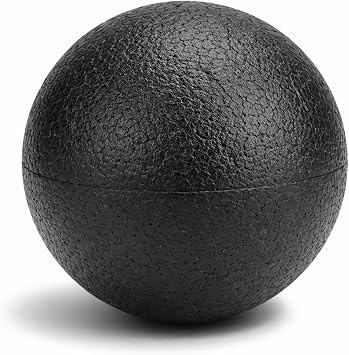 EPP Foam Massage Ball, Firm High Density Deep Tissue Massage Ball for Myofascial Release Trigger Point Therapy for Muscle Soreness Recovery Yoga Fitness Athletes 10CM Single Ball