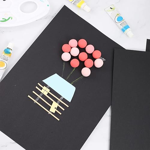 Miniatura 3 de 50 hojas de cartulina naranja de 8.5 x 11 pulgadas, 92 libras, papel naranja grueso para manualidades, tarjetas de Navidad, invitaciones, impresión,