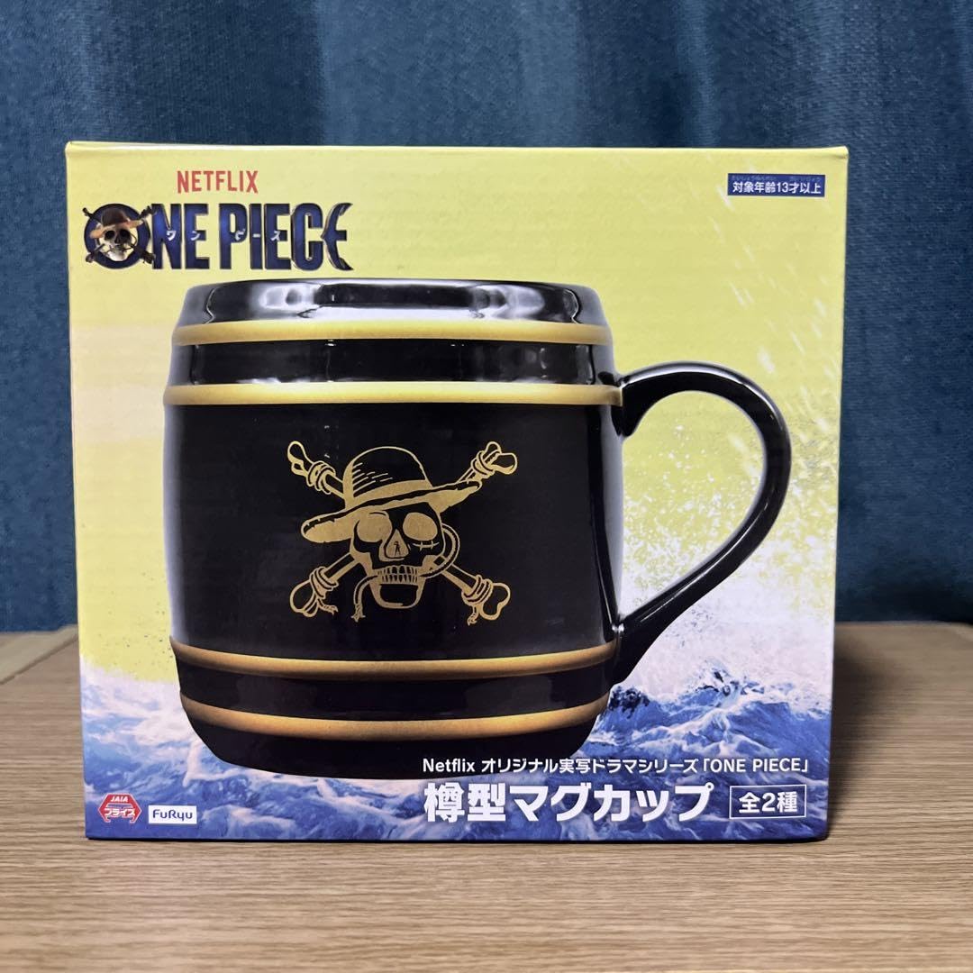 Amazon.co.jp: ONE PIECE 樽型マグカップ ブラック : ホーム＆キッチン