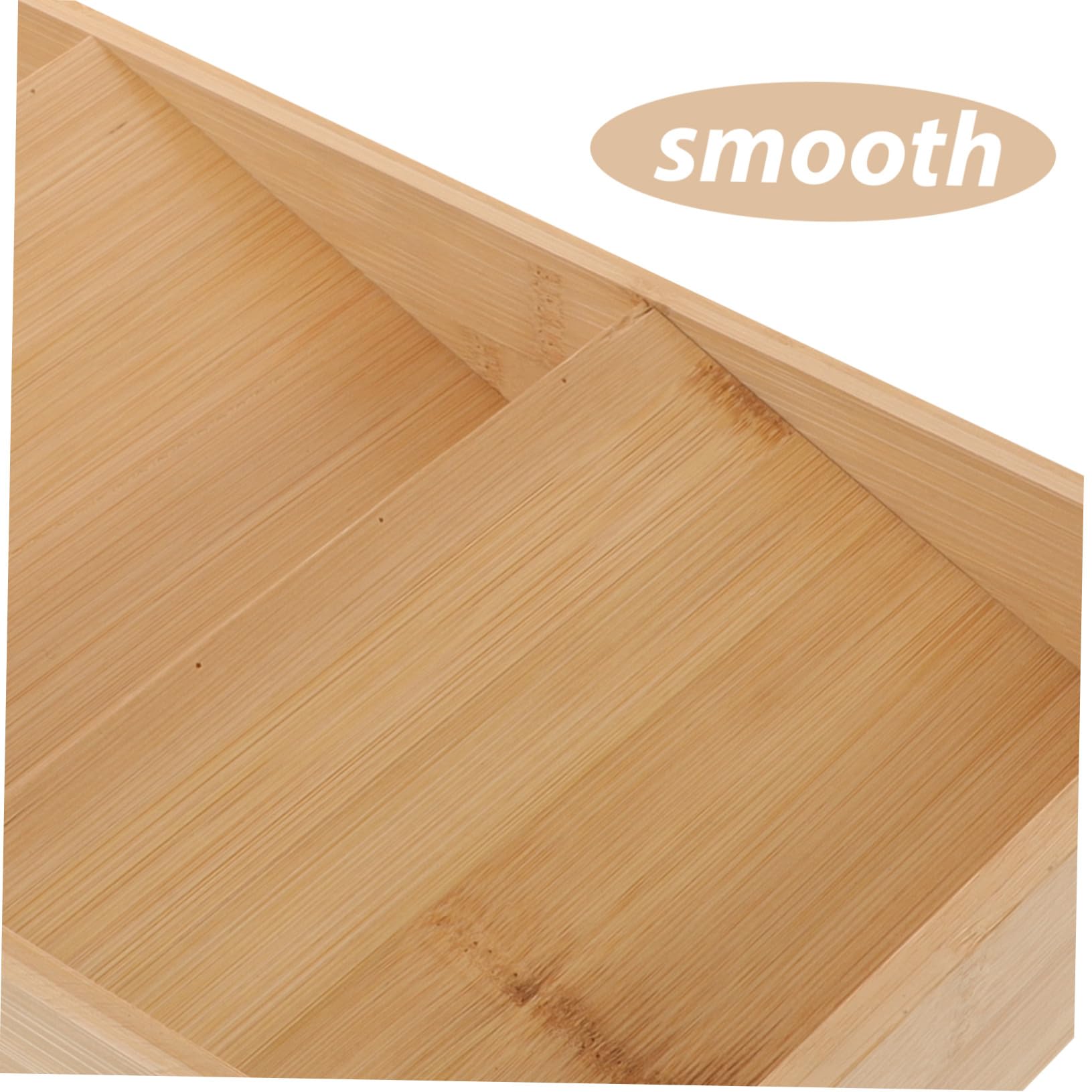 Sosoport Especias Antideslizante Encimera y Bambú Organizador Armario de 3 Niveles, Diseño Práctico para Cocina