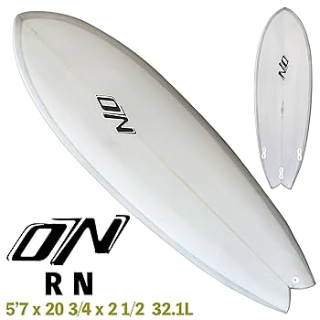 Amazon | オオノシェイプ ONO SURFBOARDS RN PU 5'7 32.1L GRAY