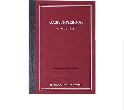Vista 17 de Itoya ProFolio Oasis - Cuaderno A5 con diseño de aguacate, diario rayado y punteado para el trabajo, diario de arte para artistas y escritores