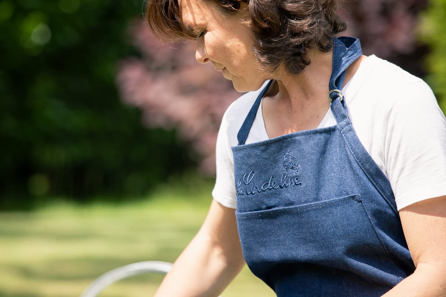 La Cordeline Tablier Long en Coton Épais 400g/m² – 5 Poches Renforcées, Lavable Taille Unique – Jardinage, Bricolage, Cuisine