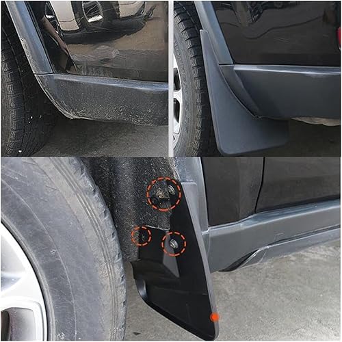 Miniatura 5 de Ihaveacar Para Jeep para Grand Cherokee para WK2 guardabarros Fender Mud Flap Guardabarros Guardabarros delantero trasero