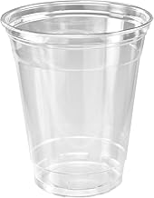 SOLO Cup Company Plastic Party Cold Cups, 16 oz, Clear, 100 pack