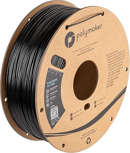 Polymaker PC-ABS Negro - 1,75 mm - 1 kg