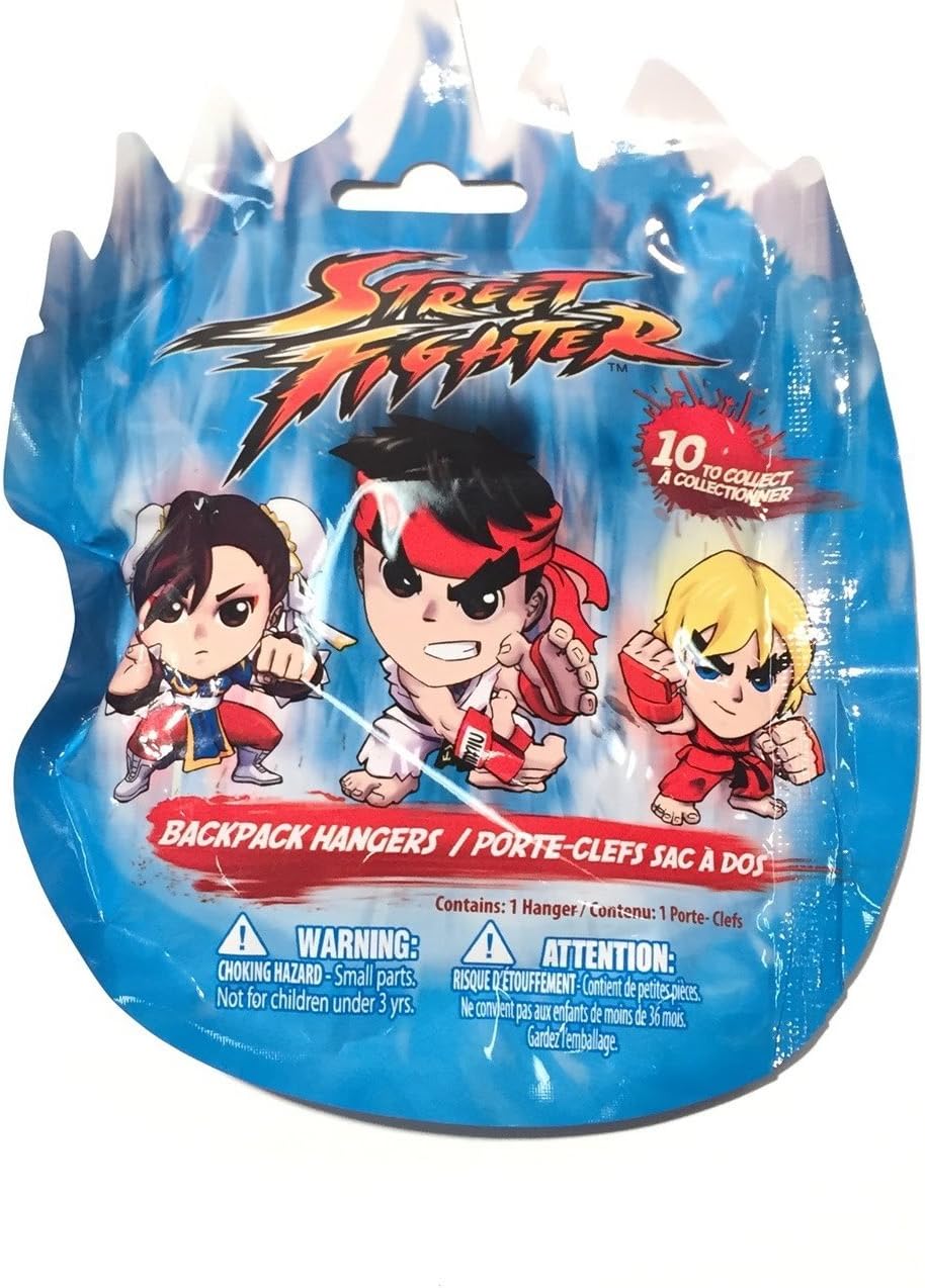 STREET FIGHTER Backpack Hangers (Blind Bag)