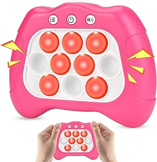لعبة بوب فيدجيت مضيئة بالضغط للأطفال، لعبة فقاعة سريعة بالضغط للعب اليدوي مناسبة للسفر، ألعاب حسية للأطفال المصابين بالتوحد، لأعياد ميلاد الأطفال من للجنسين من سن 5 إلى 12 سنة من MOFGDNI