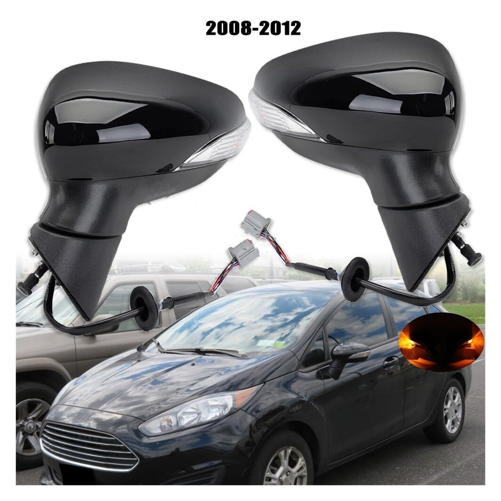 1531440 VETRO SPECCHIO RETROVISORE ESTERNO LATO DESTRO PASSEGGERO FORD - Annunci