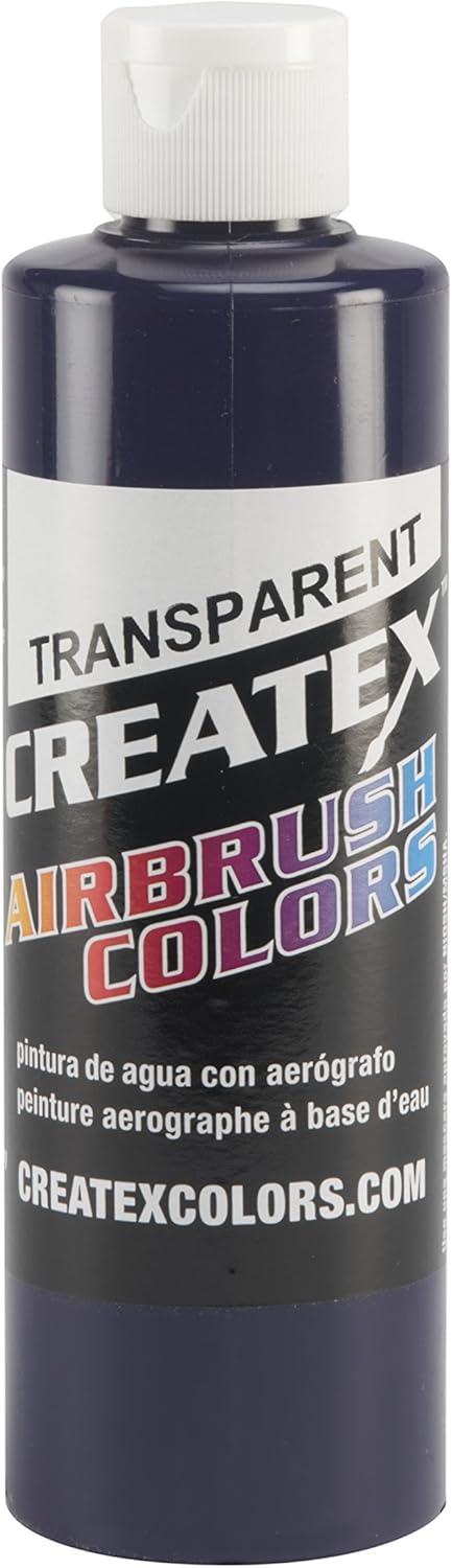 Createx Colors Paint for Airbrush, 8 oz, Transparent Purple