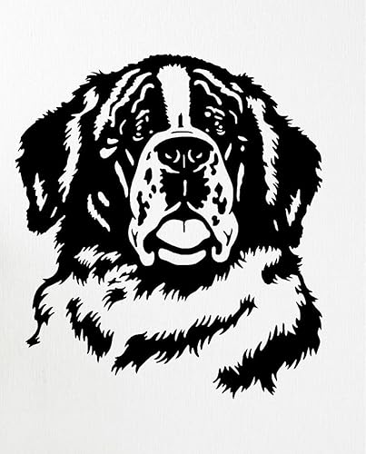 stcf St Bernard Dog Head Face Seal Wax  Cera sello sellos ( Seal Sellado Cera
