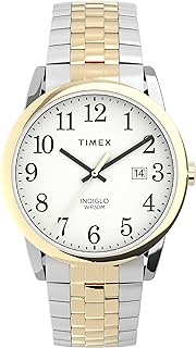 Easy Reader® Stainless Steel Expansion Band Watch with Perfect Fit (Model: TW2V401009J)