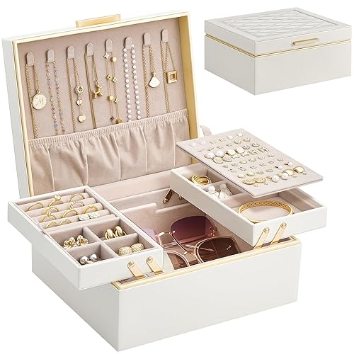 Lolalet Jewelry Box Organizer - Cream