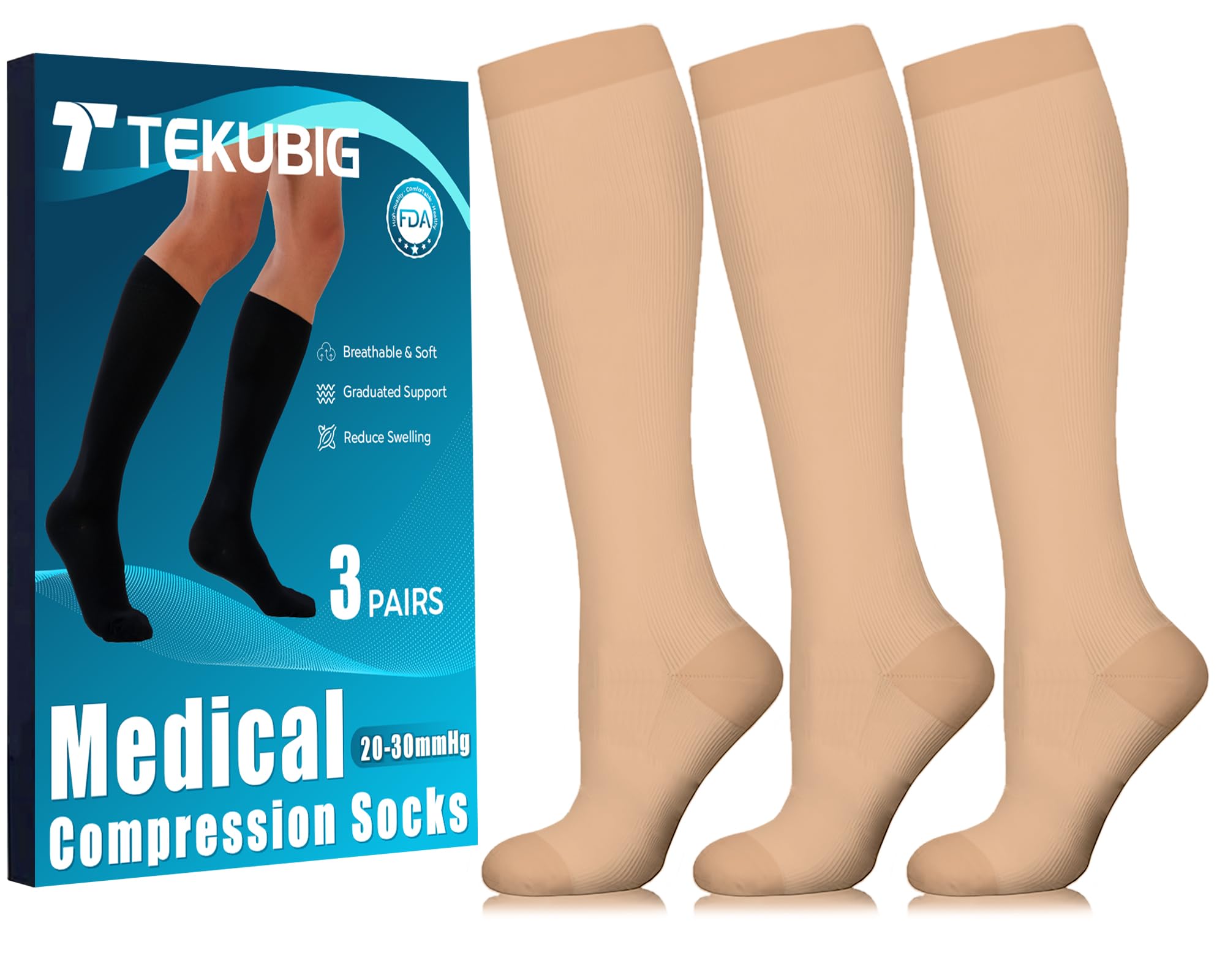 Tekubig Medical Compression Socks