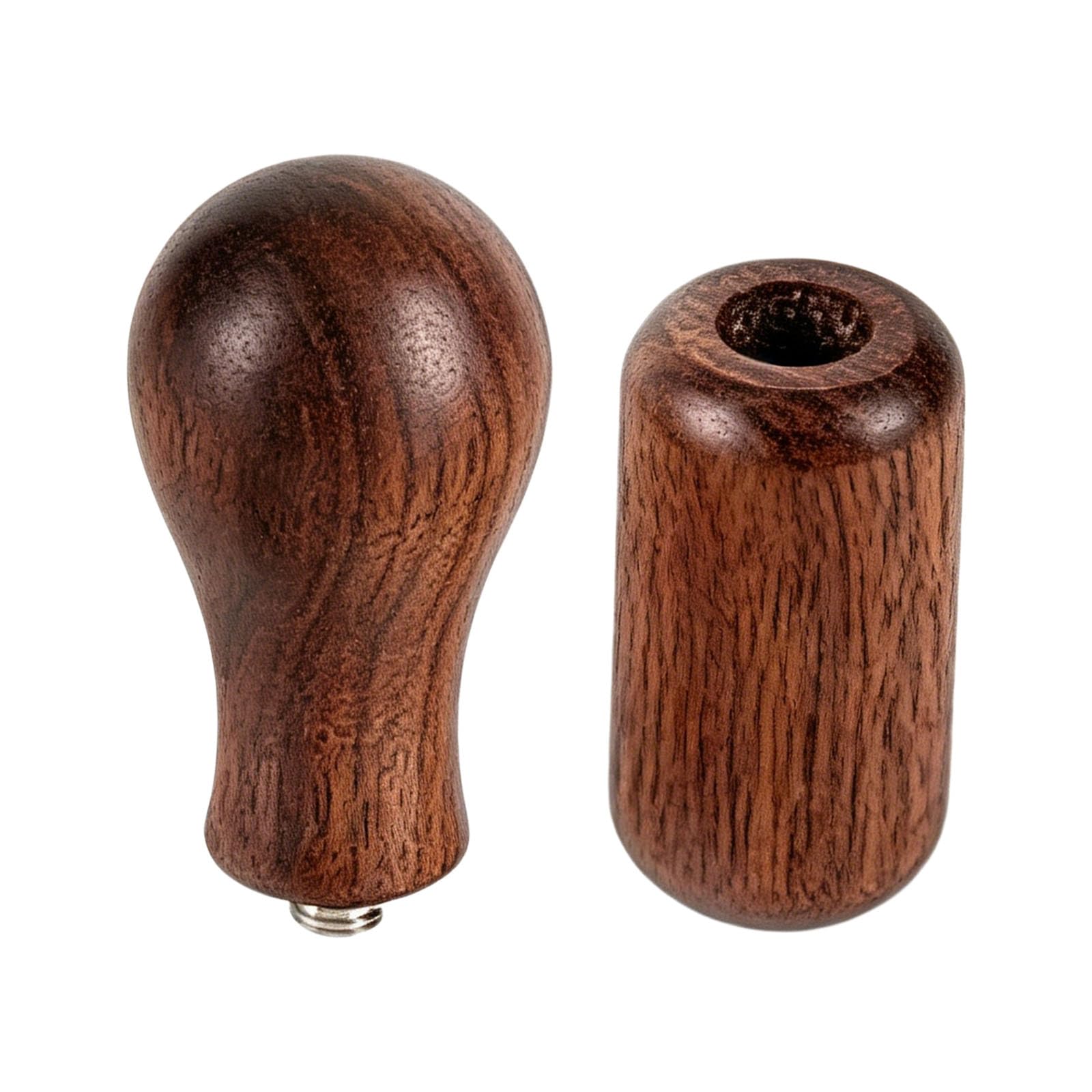 SHINLHUA Control Upgrades Tool with Smooth Walnuts Wood Handle Espresso Machine Modification Tool Ergonomic Coffee Handle