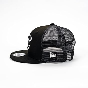 【MONSTER & NEW ERA】黒 メッシュ スナップバック キャップ MONSTER & NEW ERA】モンスター ニューエラ スナップバック