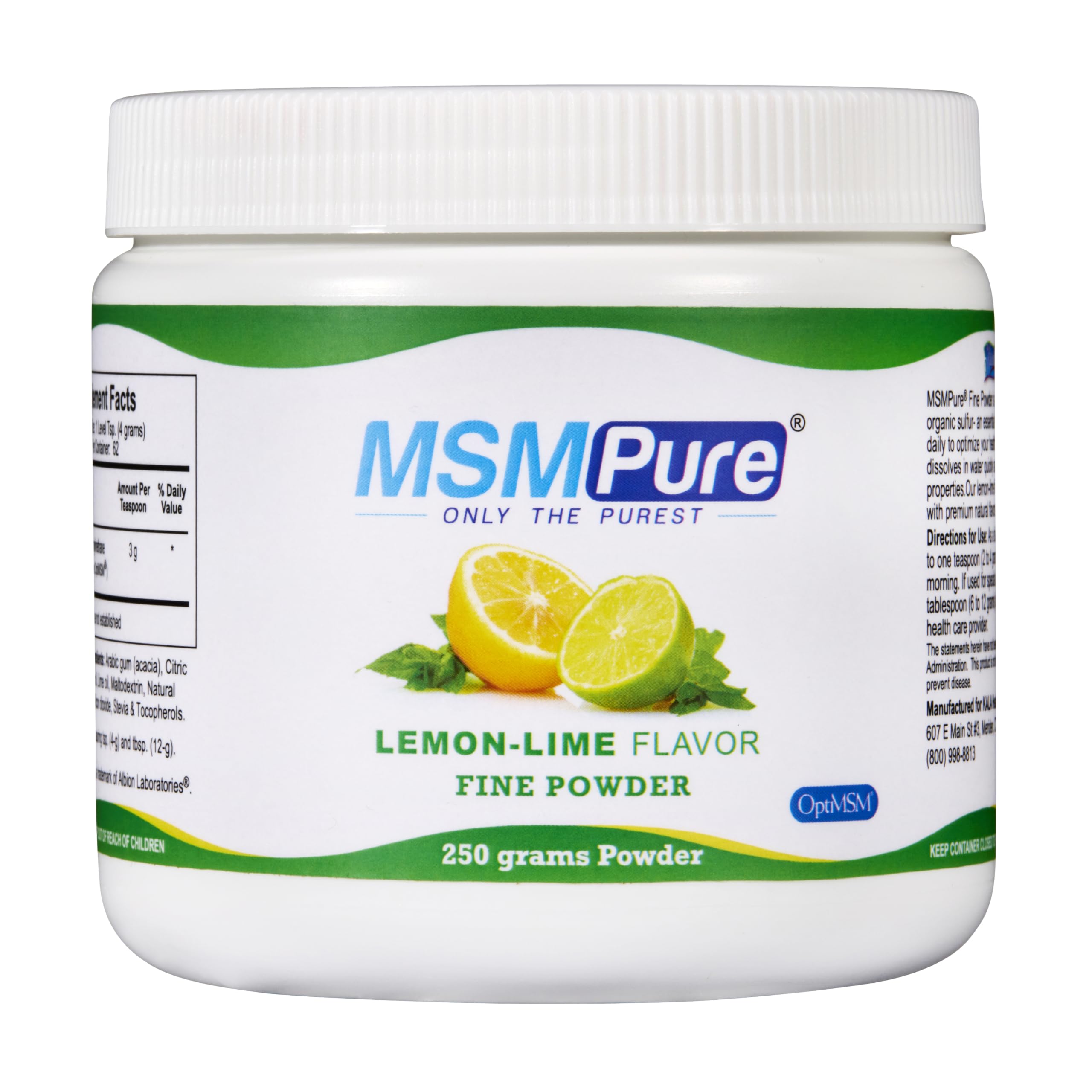 KALA HEALTH MSMPure MSM Powder, Fine Crystals, US-Sourced MSM, 2.2 lb — Amazon image 5