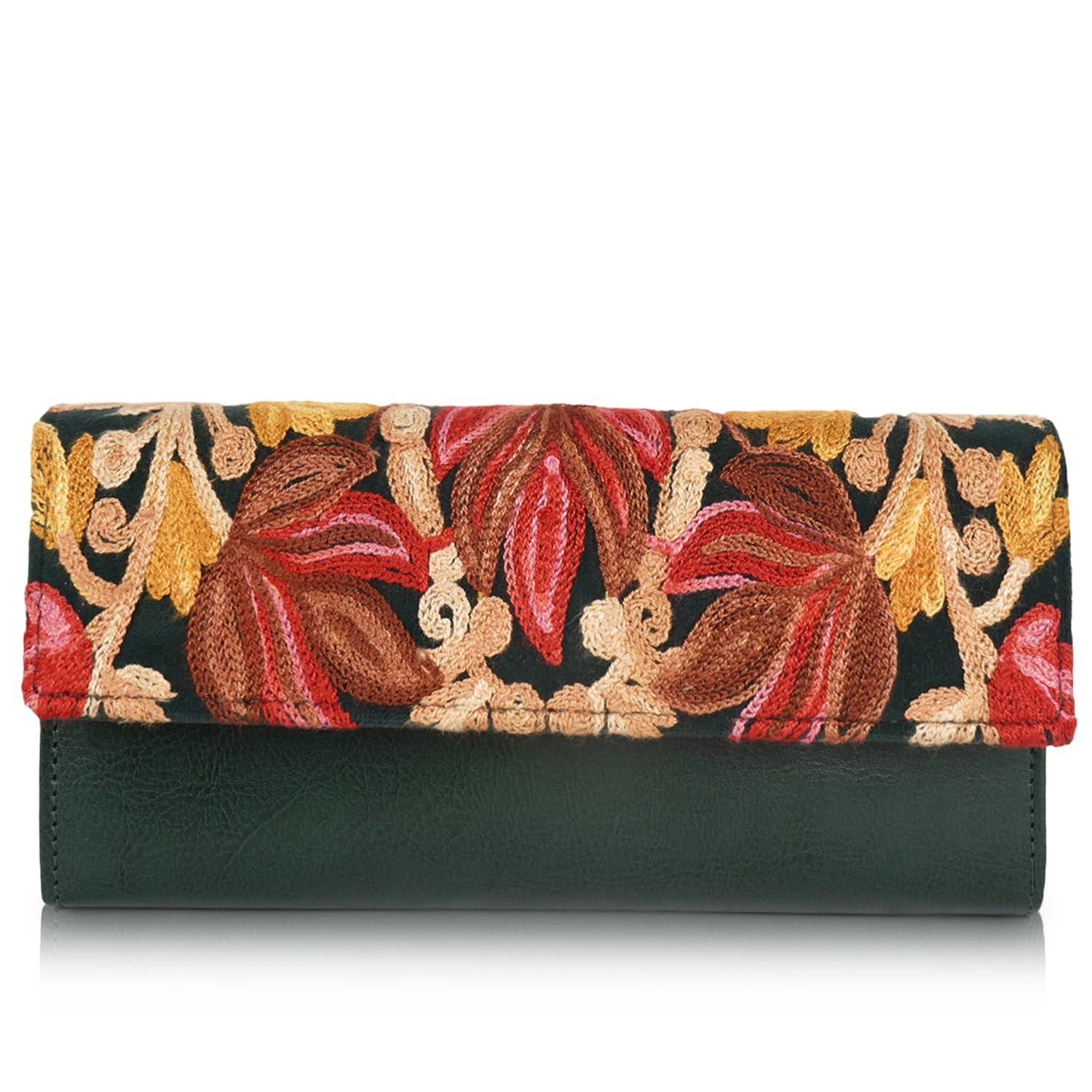 Women Gorgeous Embrodeiry Clutch Ladies Party Wedding Purse Bag-image-37