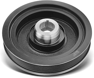 A-Premium Engine Harmonic Balancer Crankshaft Pulley Compatible with Honda