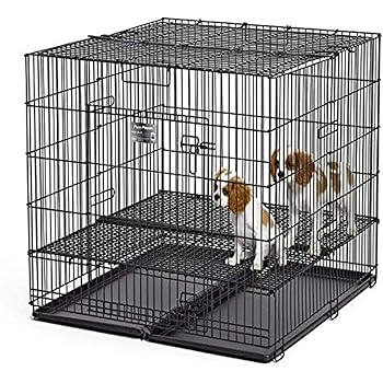 puppy playpen with floor grid