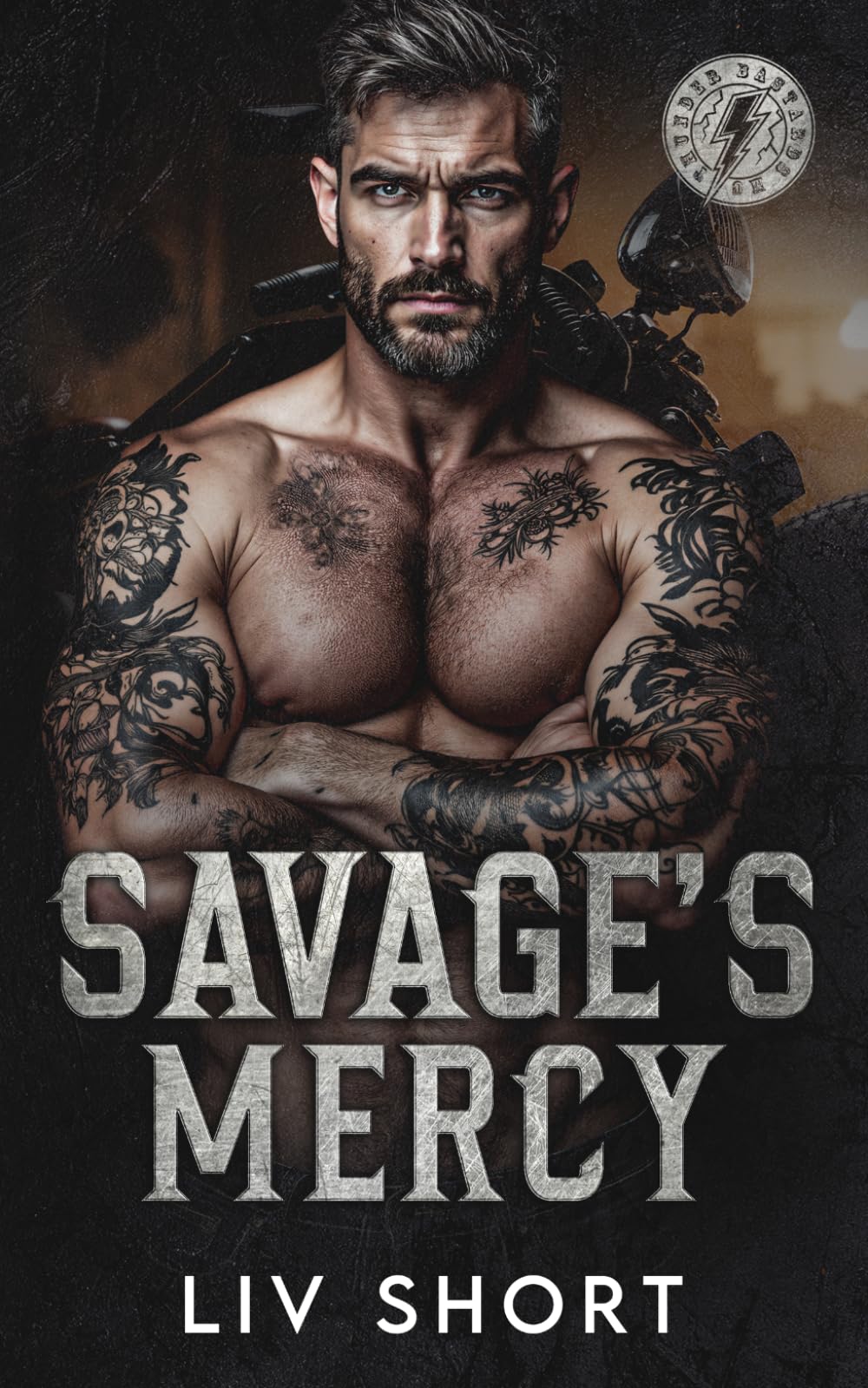 Savage's Mercy: An Age-Gap Instalove Romance: 1 (Thunder Bastards MC)