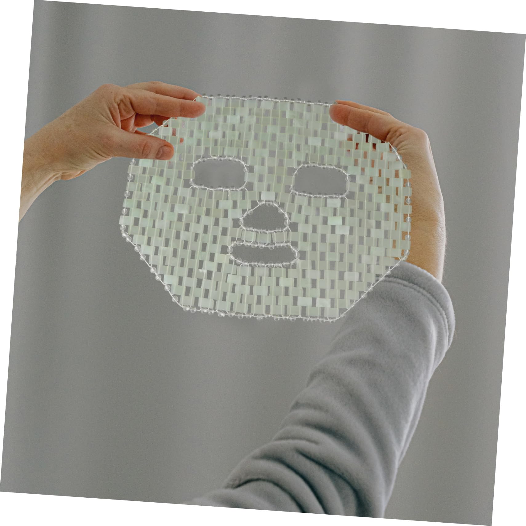 Healvian 1 Maschera Di Naturale Con Pietre Di - Maschera Per Il Viso Anti-invecchiamento Per La Terapia Del