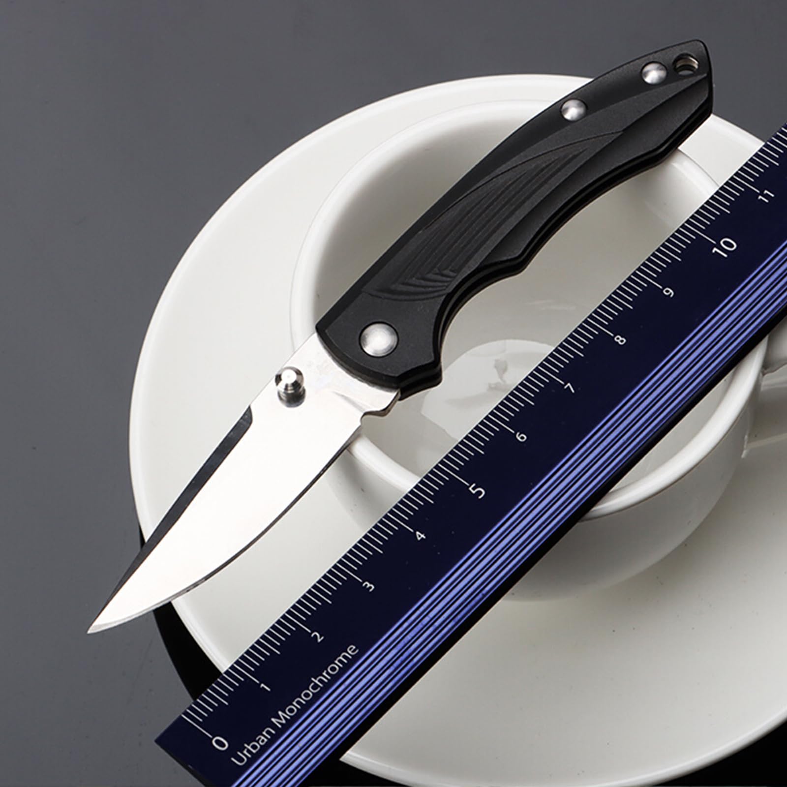 Sanrenmu Mini Pocket Folding Knife with Clip 4.8 Inch Small 4Cr15N Blade 2.05