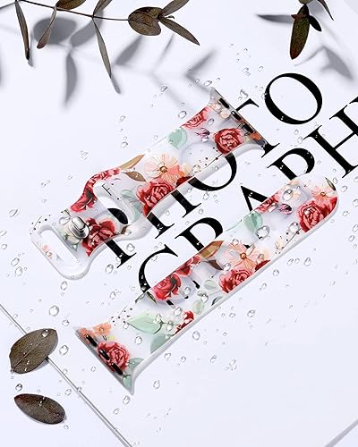 Miniatura 6 de Witzon - Bonitas correas transparentes compatibles con Apple Watch de 38 mm, 40 mm, 41 mm, 42 mm, 44 mm y 45 mm, correa deportiva de silicona suave