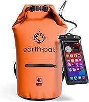 Vista 9 de Earth Pak Waterproof Dry Bag with Zippered Pocket - Waterproof Dry Bag Backpack Keeps Gear Dry