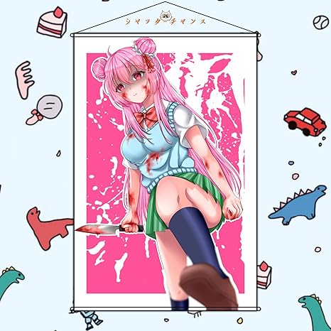 Amazon Co Jp シャッターチャンス タペストリー ハッピーシュガーライフ 松坂 さとう カスタマイズ可能 掛ける絵 巻物 軸物 壁畫 巻物 おしゃれ アニメ 寝室 壁アート 誕生日プレゼント アニメグッズ 約 70cmx100cm ホーム キッチン