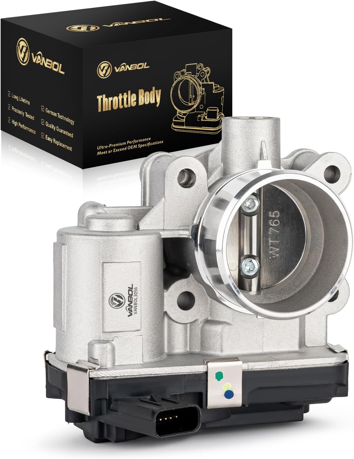 Electronic Throttle Body Assembly TB1231 Compatible with Chevy 2013-2015 Spark, 2016-2017 Spark Classic L4 1.2L, OE Number 25198462, 96990250