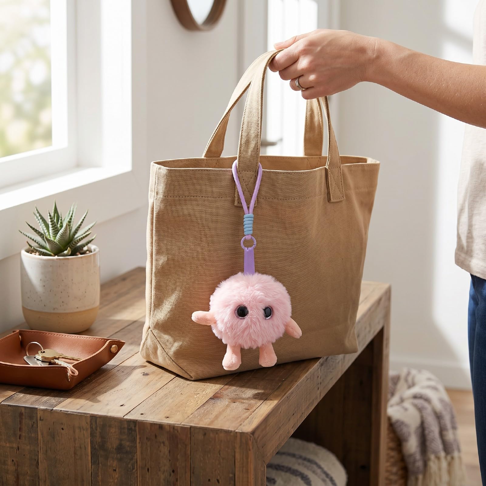 Aramox Juguete de Peluche Inteligente con Ojos Emocionales, Compañero de Peluche Interactivo con IA, Chat de Voz en 66 Idiomas, Enseñanza de Narración de Cuentos para Niños y Familias, 8x10cm (Pink)
