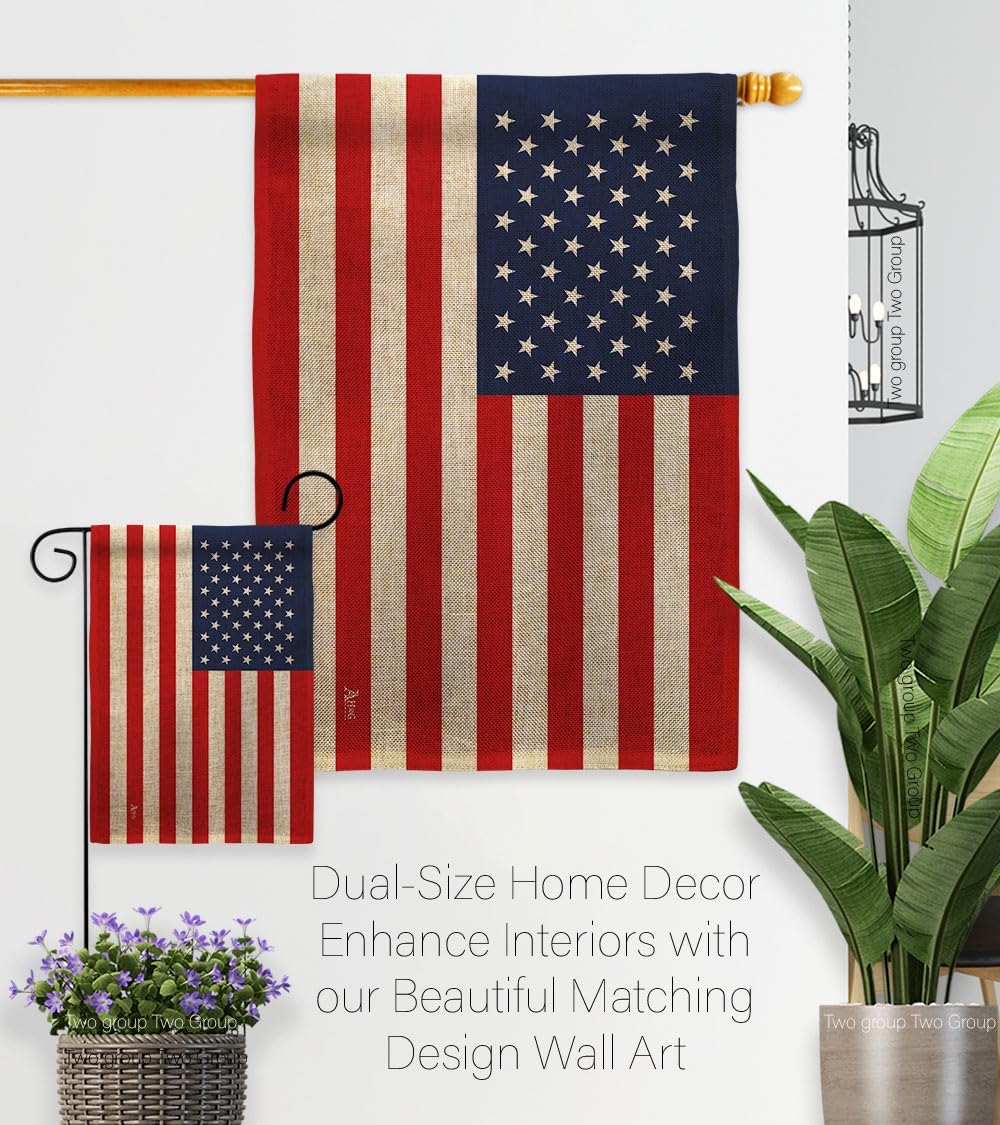Juneteenth Burlap Garden Flag - Black History Jubilee Days African Americans Independence Day - House Decoration Banner Small Yard Gift Double-Sided Made in USA 13 X 18.5