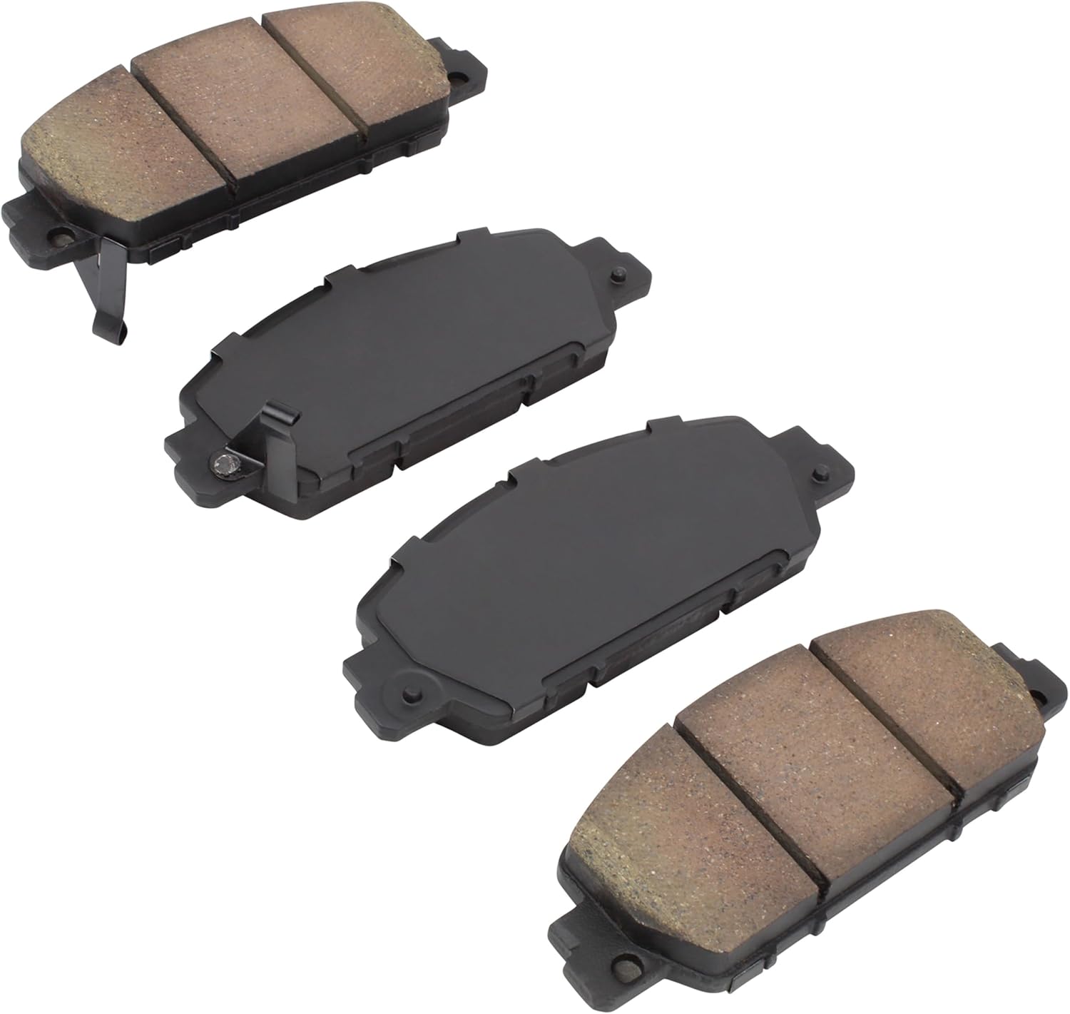 QUALITY-BUILT Front Ceramic Brake Pads, QB 1000-1654C, Compatible with 2013-2025 Honda (Accord,HR-V)