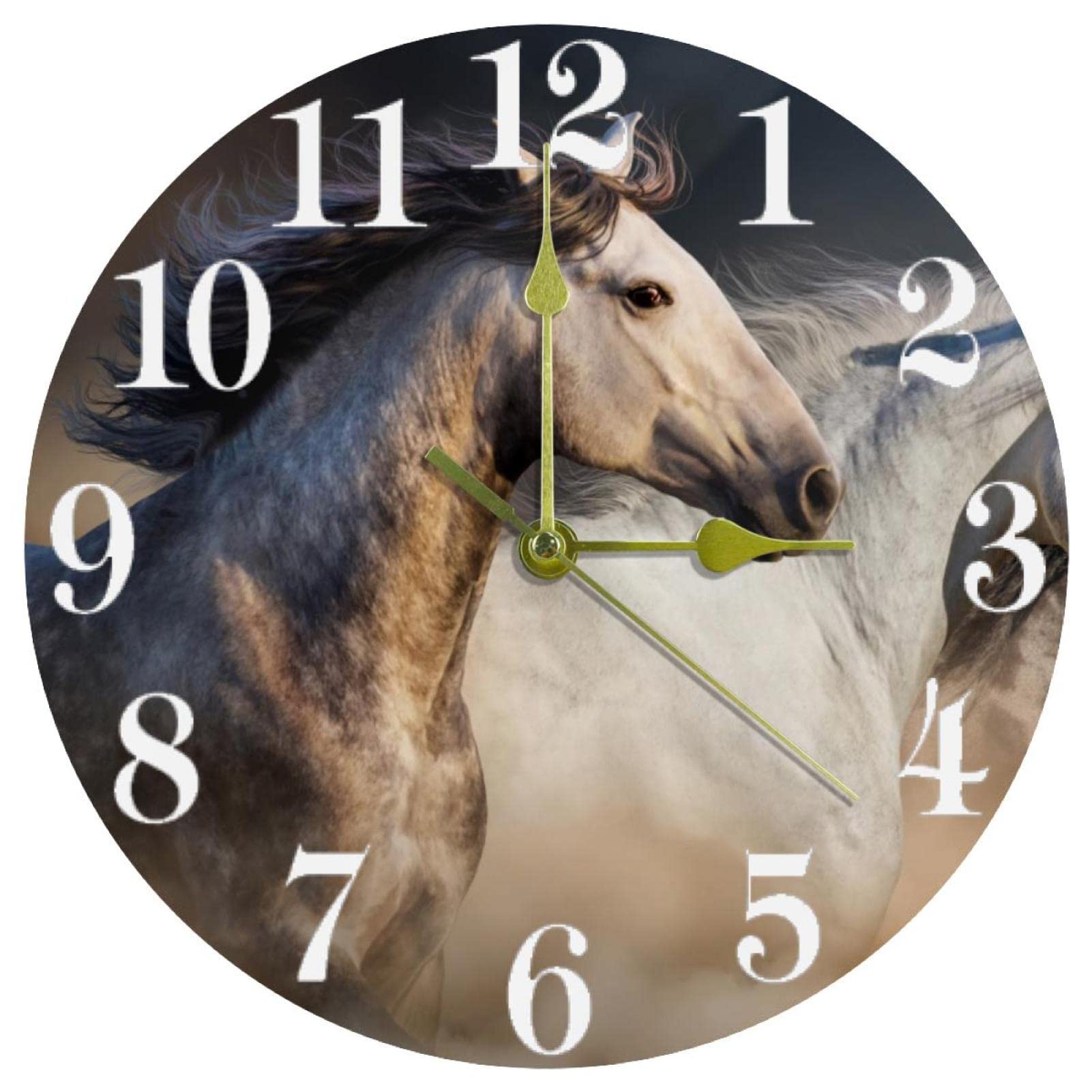 Horloge de cuisine ronde à quartz pour organiser votre routine de cuisine