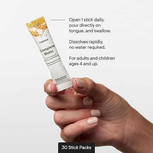 Miniatura 6 de THORNE - Biótico completo - Probiótico, prebiótico y postbiótico para mujeres, hombres y niños - Apoya la salud intestinal, digestiva e