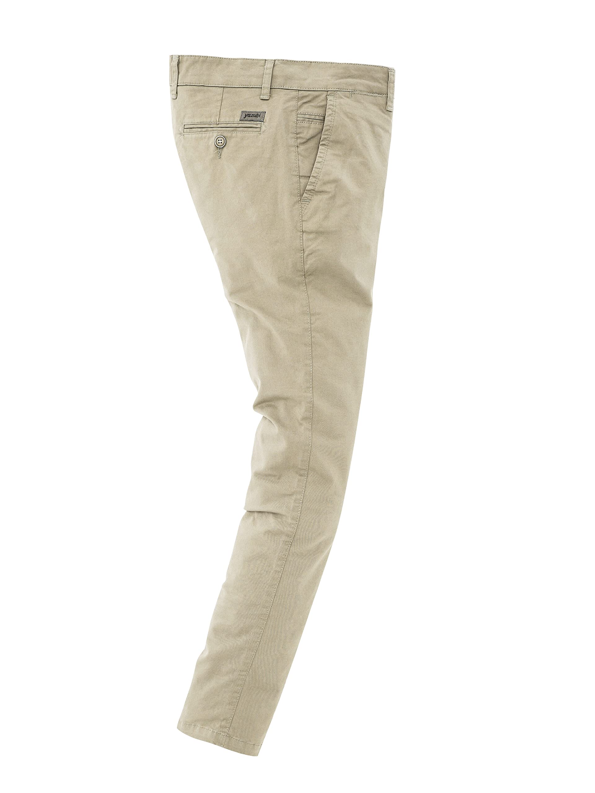 Yazubi Herren Chino Hose - Modell Kyle Slim Fit - Chinohose mit Stretchanteil