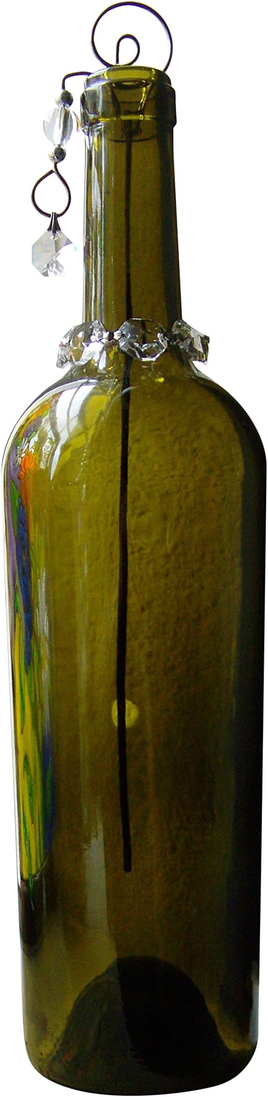 GypsyBeat Bottle Art Incense Burner Holder / Smoking Bottle - (With 1 Mystery Pack Incense) - GBIB-RING-S