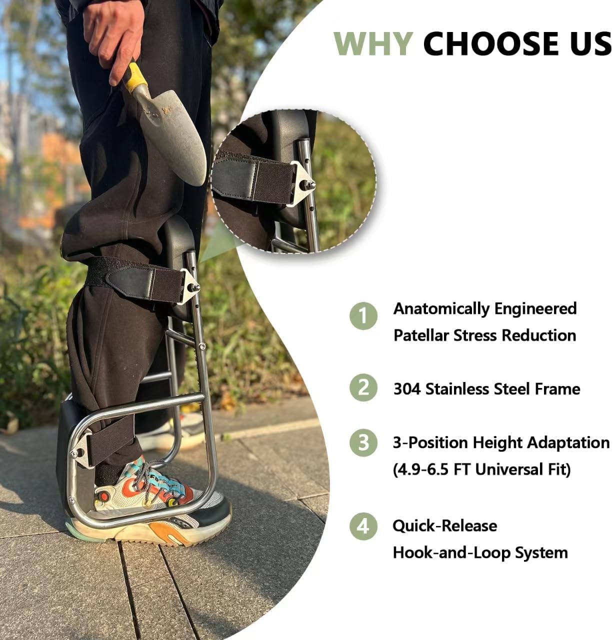 Knee Seat for Gardening