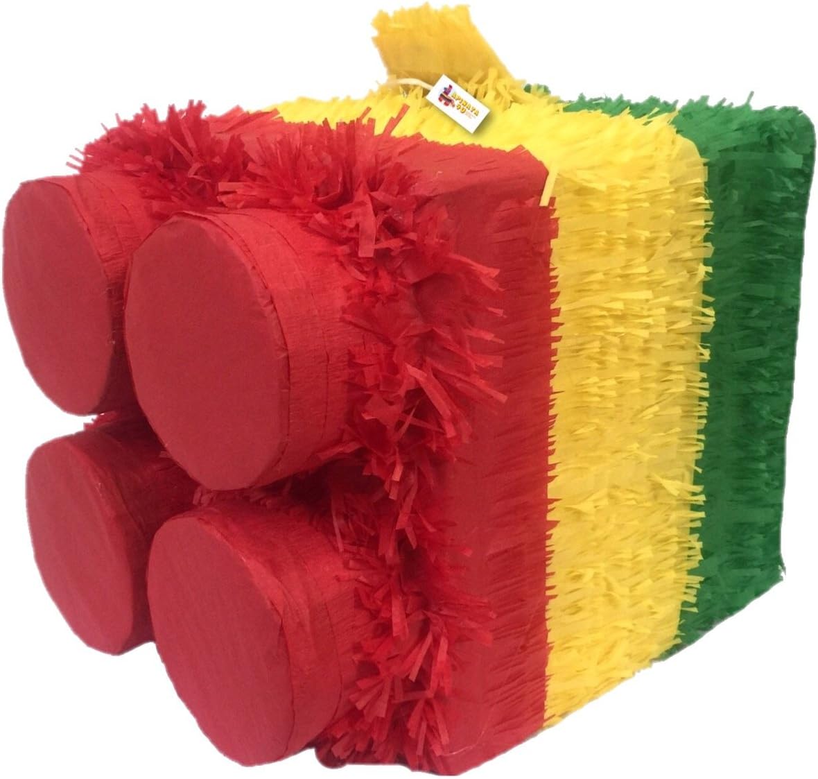 Building Block Pinata Red Top for Building Block themed Party