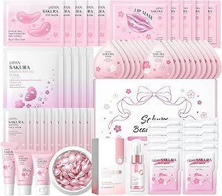 Juego de 60 piezas de cuidado de la piel Saku...