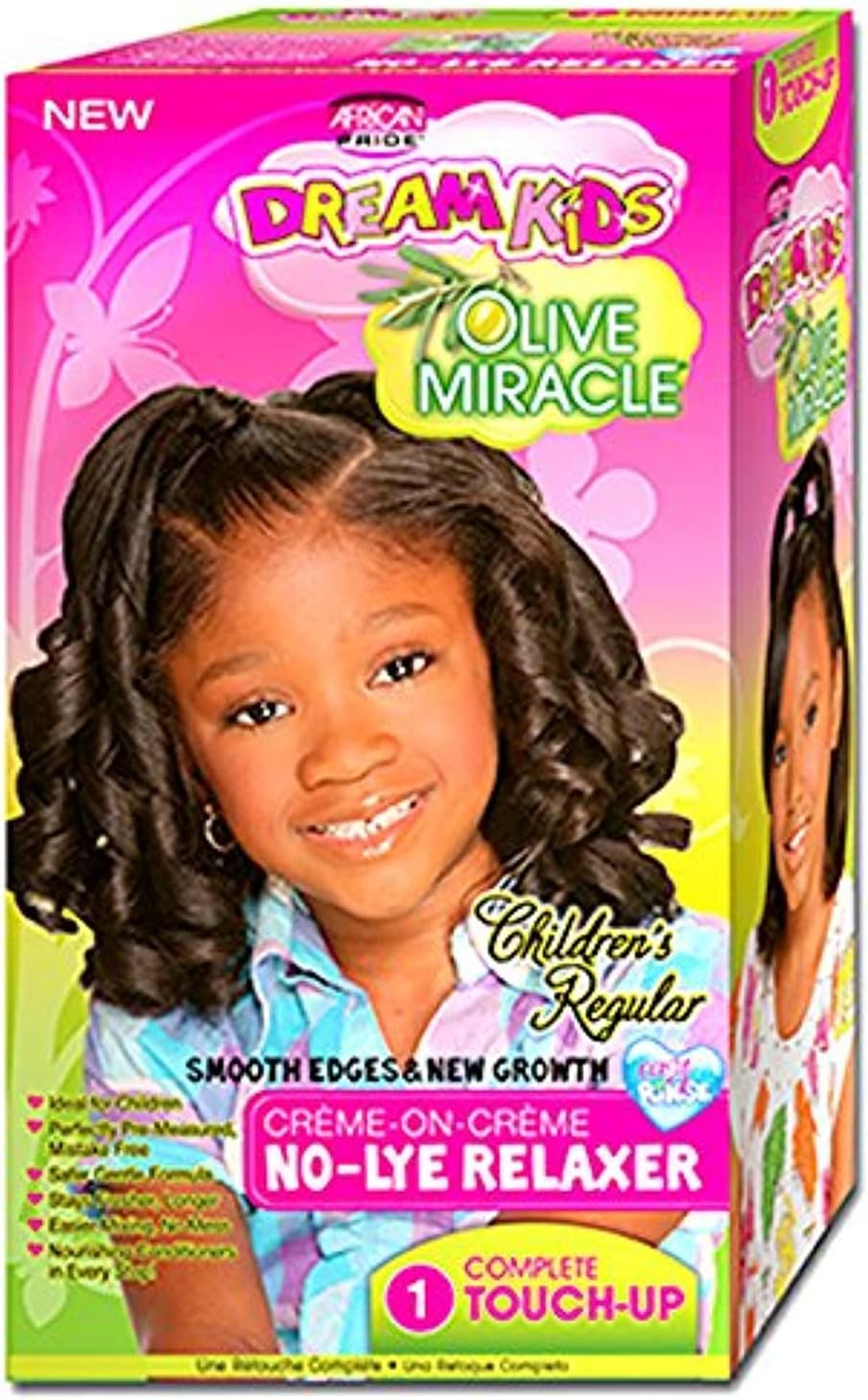 Dream Kids Olive Miracle Touch-Up Relaxer, Regular