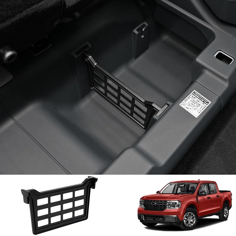Divisor organizador sob o banco traseiro Mabett para Ford Maverick Hybrid 2022–2026