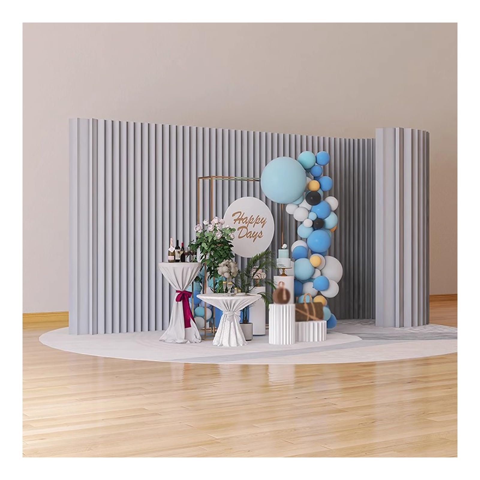 Divisori per ambienti, Schermo divisorio retrattile da 1-5 m(5x1.2m/16.4x3.93 ft)