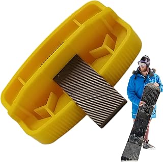 Sintuner de borde de esquí, sintonizador de borde de snowboard | Snowboard Side Bevel, borde de borde con un archivo | Equipo de sintonización de esquí Edger para cualquier equipo